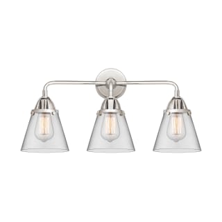 A thumbnail of the Innovations Lighting 288-3W-10-24 Cone Vanity Polished Chrome / Clear