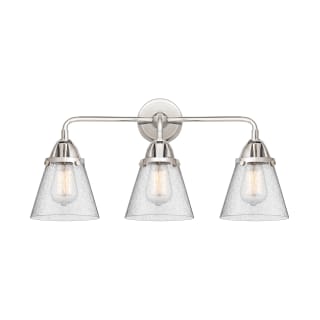 A thumbnail of the Innovations Lighting 288-3W-10-24 Cone Vanity Polished Chrome / Seedy