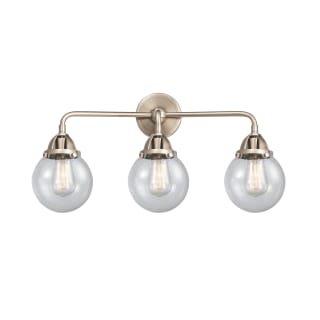 A thumbnail of the Innovations Lighting 288-3W-10-24 Beacon Vanity Brushed Satin Nickel / Seedy