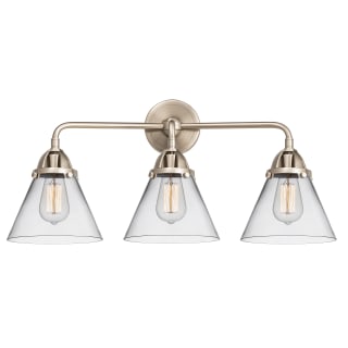 A thumbnail of the Innovations Lighting 288-3W-10-26 Cone Vanity Brushed Satin Nickel / Clear