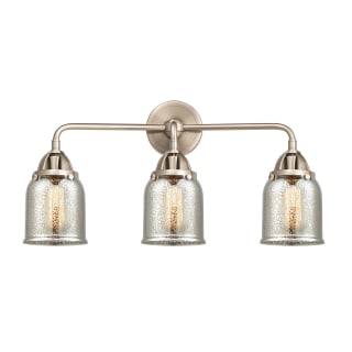 A thumbnail of the Innovations Lighting 288-3W-10-23 Bell Vanity Brushed Satin Nickel / Silver Plated Mercury