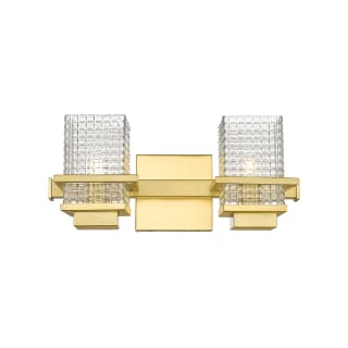 A thumbnail of the Innovations Lighting 310-2W-6-15 Wellfleet Vanity Satin Gold / Clear