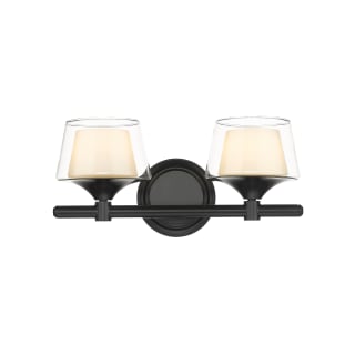 A thumbnail of the Innovations Lighting 311-2W-7-15 Laguna Vanity Black / White / Clear