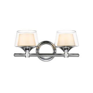 A thumbnail of the Innovations Lighting 311-2W-7-15 Laguna Vanity Polished Chrome / White / Clear