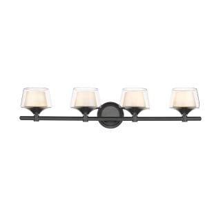 A thumbnail of the Innovations Lighting 311-4W-7-33 Laguna Vanity Black / White / Clear