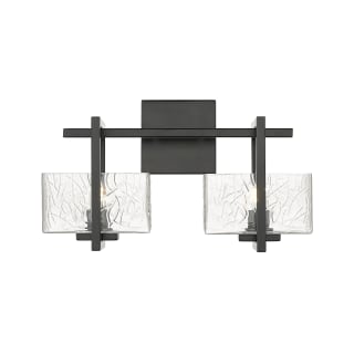 A thumbnail of the Innovations Lighting 312-2W-9-15 Striate Vanity Black / Clear