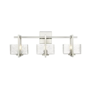 A thumbnail of the Innovations Lighting 312-3W-9-24 Striate Vanity Satin Nickel / Clear