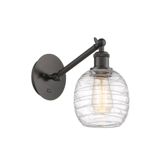 A thumbnail of the Innovations Lighting 317-1W-13-6 Belfast Sconce Oil Rubbed Bronze / Deco Swirl