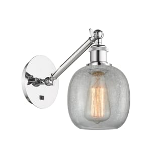 A thumbnail of the Innovations Lighting 317-1W-13-6 Belfast Sconce Polished Chrome / Clear Crackle