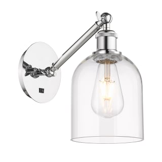 A thumbnail of the Innovations Lighting 317-1W-10-6 Bella Sconce Polished Chrome / Clear