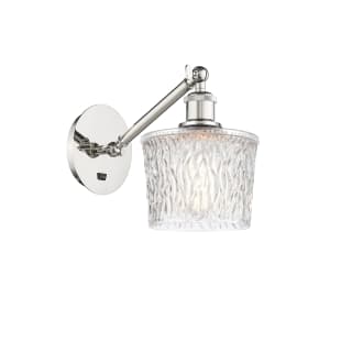 A thumbnail of the Innovations Lighting 317-1W-12-7 Niagra Sconce Polished Nickel / Clear