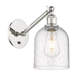 A thumbnail of the Innovations Lighting 317-1W-10-6 Bella Sconce Polished Nickel / Seedy