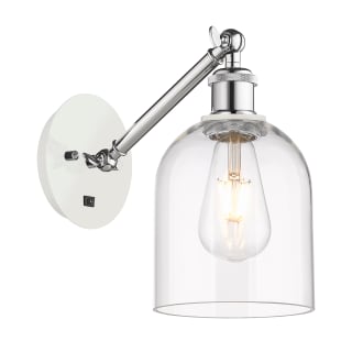 A thumbnail of the Innovations Lighting 317-1W-10-6 Bella Sconce White Polished Chrome / Clear