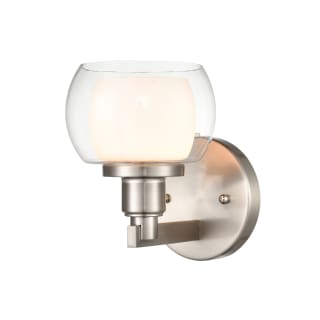 A thumbnail of the Innovations Lighting 330-1W-7-5 Cairo Vanity Satin Nickel / White / Clear