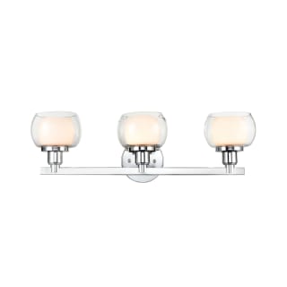 A thumbnail of the Innovations Lighting 330-3W-7-24 Cairo Vanity Polished Chrome / White / Clear