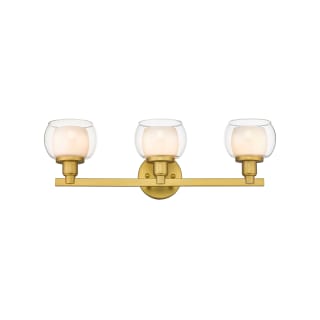 A thumbnail of the Innovations Lighting 330-3W-7-24 Cairo Vanity Satin Gold / White / Clear