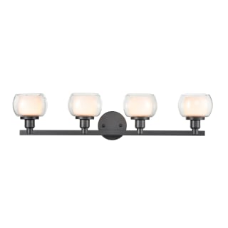 A thumbnail of the Innovations Lighting 330-4W-7-31 Cairo Vanity Black / White / Clear