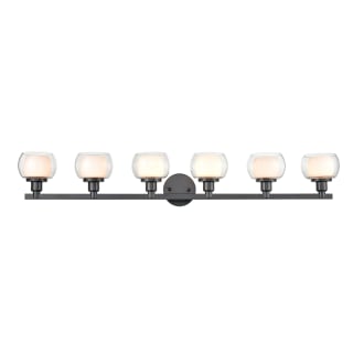 A thumbnail of the Innovations Lighting 330-6W-7-45 Cairo Vanity Black / White / Clear