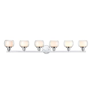 A thumbnail of the Innovations Lighting 330-6W-7-45 Cairo Vanity Polished Chrome / White / Clear