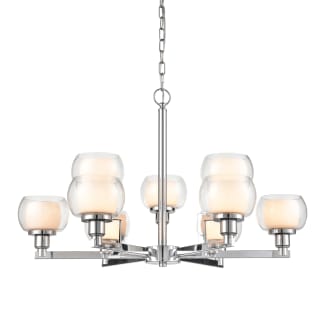 A thumbnail of the Innovations Lighting 330-9CR-15-30 Cairo Chandelier Polished Chrome / White / Clear