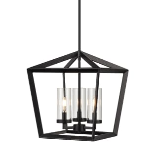 A thumbnail of the Innovations Lighting 378-3CR-17-15 Colchester Pendant Matte Black / Clear