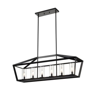A thumbnail of the Innovations Lighting 378-6I-14-39 Colchester Linear Matte Black / Clear
