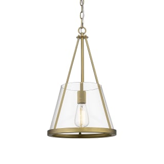 A thumbnail of the Innovations Lighting 383-1S-20-12 Lux Pendant Brushed Brass / Clear