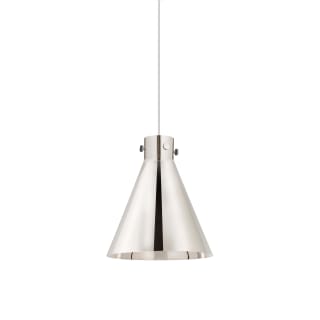 A thumbnail of the Innovations Lighting 410-1PL-16-14 Newton Cone Pendant Polished Nickel