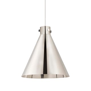 A thumbnail of the Innovations Lighting 410-1PL-21-18 Newton Cone Pendant Polished Nickel / Polished Nickel