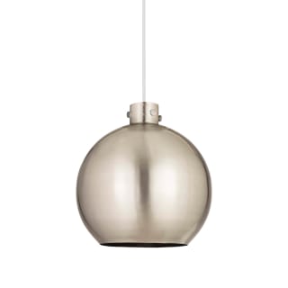 A thumbnail of the Innovations Lighting 410-1PL-19-18 Newton Sphere Pendant Satin Nickel / Satin Nickel