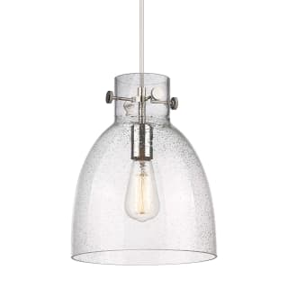 A thumbnail of the Innovations Lighting 410-1PM-13-10 Newton Bell Pendant Polished Nickel / Seedy