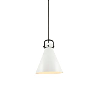 A thumbnail of the Innovations Lighting 410-1SL-19-14 Newton Cone Pendant Matte Black