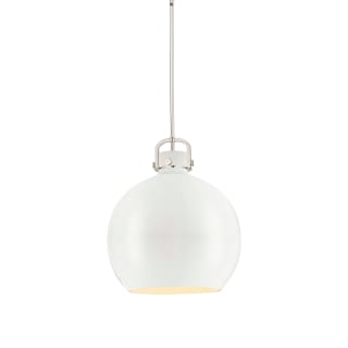 A thumbnail of the Innovations Lighting 410-1SL-22-18 Newton Sphere Pendant Polished Nickel