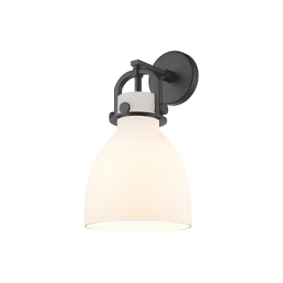 A thumbnail of the Innovations Lighting 410-1W-5-8 Newton Bell Sconce Matte Black