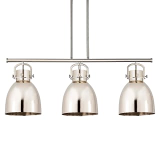 A thumbnail of the Innovations Lighting 410-3I-17-42 Newton Bell Linear Polished Nickel / Polished Nickel