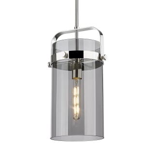 A thumbnail of the Innovations Lighting 413-1SM-17-9 Pilaster Pendant Polished Nickel / Plated Smoke