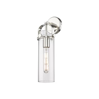 A thumbnail of the Innovations Lighting 413-1W-5-5 Pilaster Sconce Polished Nickel / Clear