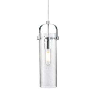 A thumbnail of the Innovations Lighting 423-1S-15-5 Pilaster II Cylinder Pendant Polished Chrome / Seedy