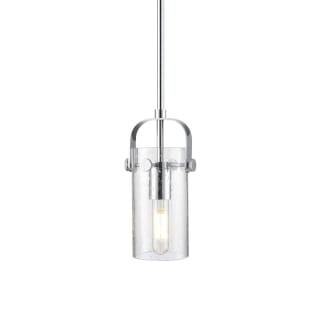 A thumbnail of the Innovations Lighting 423-1S-10-5 Pilaster II Cylinder Pendant Polished Chrome / Seedy