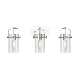 A thumbnail of the Innovations Lighting 423-3W-11-25 Pilaster II Cylinder Vanity Polished Chrome / Seedy