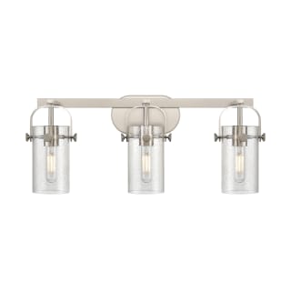 A thumbnail of the Innovations Lighting 423-3W-11-25 Pilaster II Cylinder Vanity Satin Nickel / Seedy