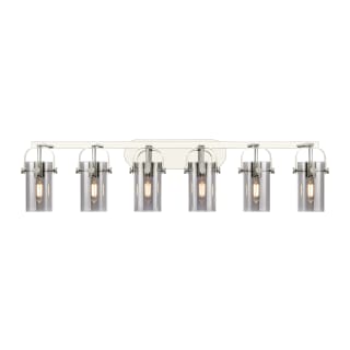 A thumbnail of the Innovations Lighting 423-6W-10-44 Pilaster II Cylinder Vanity Polished Nickel / Plated Smoke