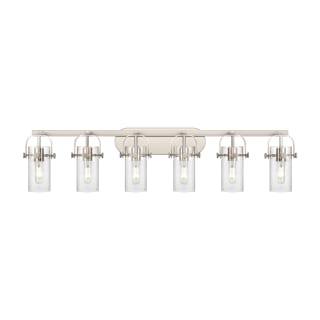 A thumbnail of the Innovations Lighting 423-6W-11-44 Pilaster II Cylinder Vanity Satin Nickel