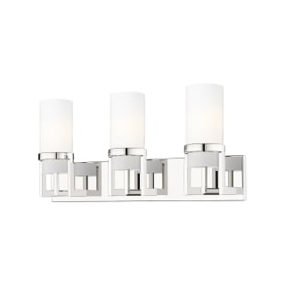 A thumbnail of the Innovations Lighting 426-3W-12-24 Utopia Vanity Polished Nickel / Matte White