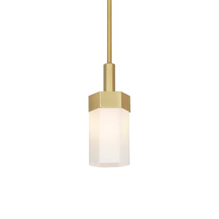 A thumbnail of the Innovations Lighting 427-1S-13-5 Claverack Pendant Brushed Brass / Matte White