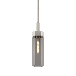 A thumbnail of the Innovations Lighting 427-1S-18-5 Claverack Pendant Satin Nickel / Plated Smoke