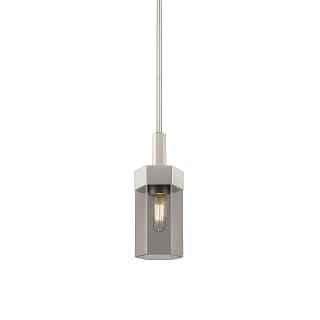 A thumbnail of the Innovations Lighting 427-1S-13-5 Claverack Pendant Satin Nickel / Plated Smoke