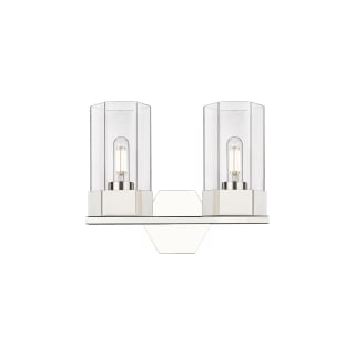 A thumbnail of the Innovations Lighting 427-2W-12-14 Claverack Vanity Polished Nickel / Clear