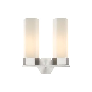 A thumbnail of the Innovations Lighting 427-2W-17-14 Claverack Vanity Satin Nickel / Matte White