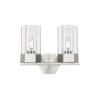 A thumbnail of the Innovations Lighting 427-2W-12-14 Claverack Vanity Satin Nickel / Clear